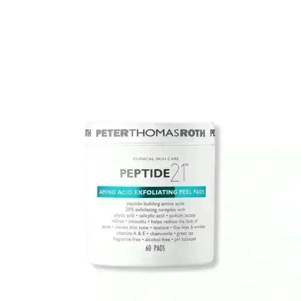 Peter Thomas Roth PEPTIDE 21 Amino Acid Exfoliating Peel Pads~60 Pads~NEW!